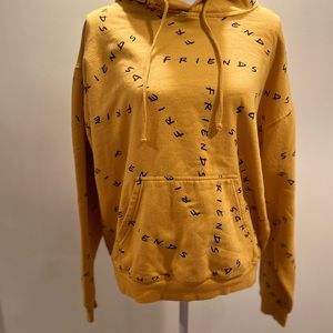 XL Friends hoodie. Yellow